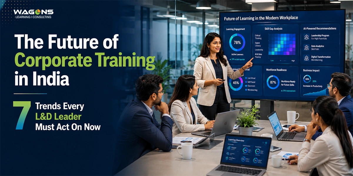 L&D leaders exploring AI-powered learning, skills development, hybrid training, and workforce upskilling trends shaping corporate training in India